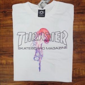 Thrasher x Atlantic Drift Jellyfish Shirt Medium